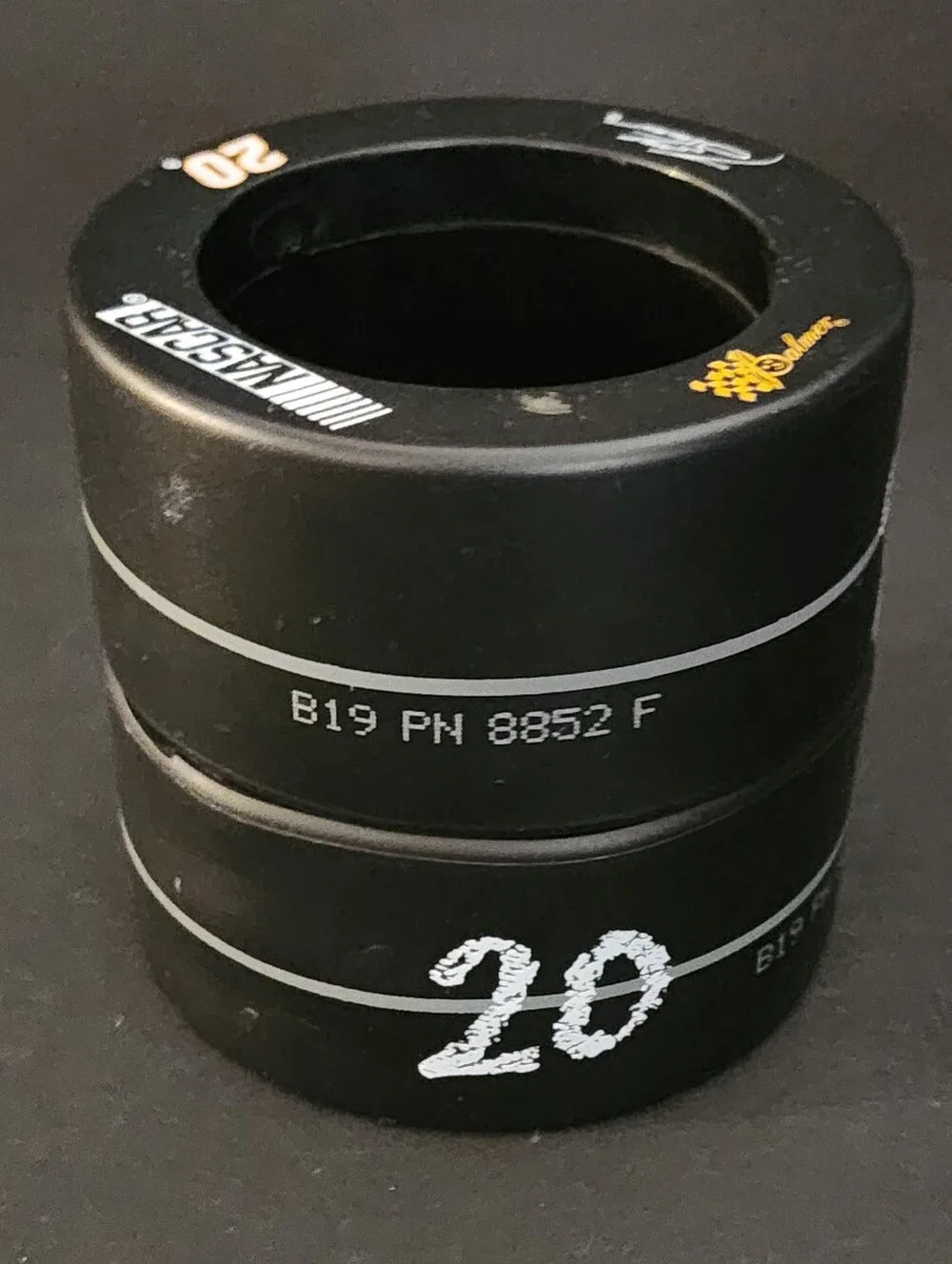 Nascar Drink Koozie, Tire Stack Can Insulator #20, Bell